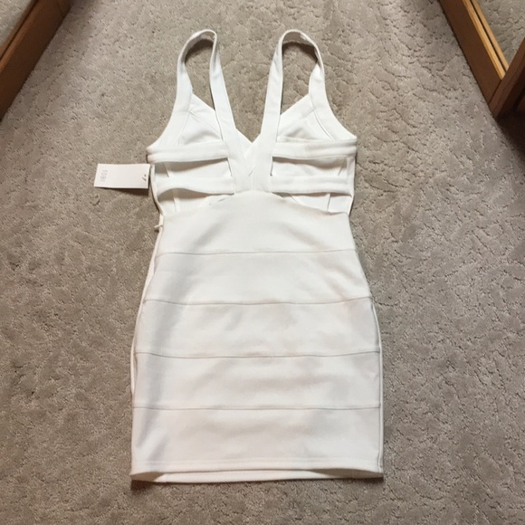 White Bodycon Tobi Dress - Picture 2 of 6